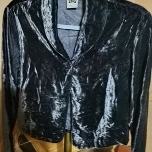 Johnny Was Midnight Velvet Women's Blazer